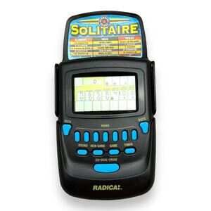 Radica Solitaire Handheld Electronic Game